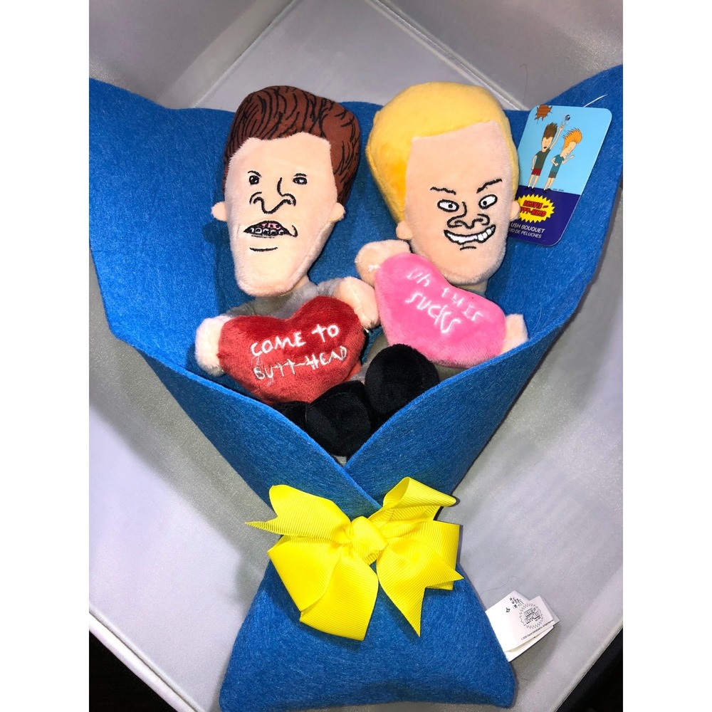 Beavis and Butt-Head Plush Bouquet Grupo Ruz MTV Collectible New With Tags